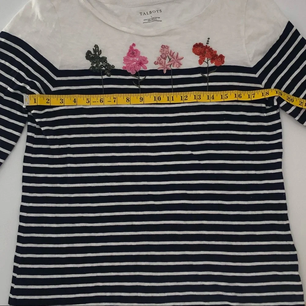 Talbots Womens blouse size L - Picture 3 of 6